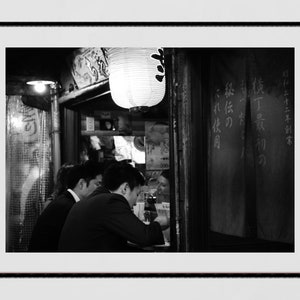 Tokyo Japan Poster Izakaya Print