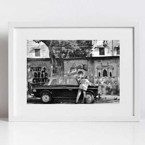 Mumbai Wall Art Indien schwarzweiß Fotografie Druck