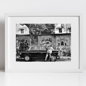 Mumbai Wall Art India Black And White Photography Print