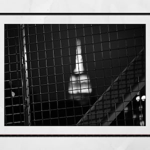 Fotografía urbana de Nueva York Impresión en blanco y negro del Empire State Building