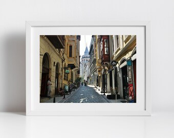 Istanbul Galata Tower Fine Art Photography Print
