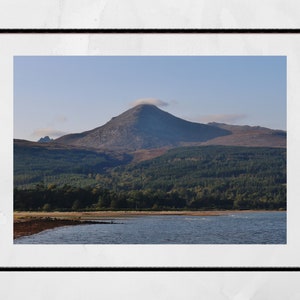Isle of Arran Goatfell Scotland Landscape Photography Poster