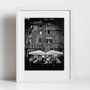 Rome Photography Print Black And White Italy Wall Art