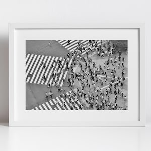 Shibuya Crossing Print Tokyo Poster