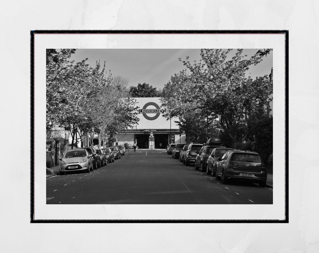 Arsenal Station London Photography Print - Etsy