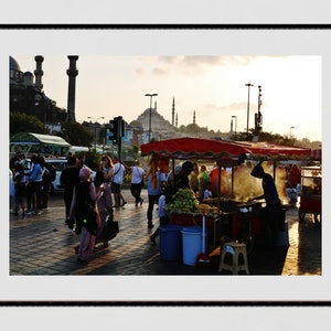 Istanbul Eminönü Photography Print Poster