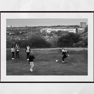 Football Print Hibernian FC Edinburgh Photography