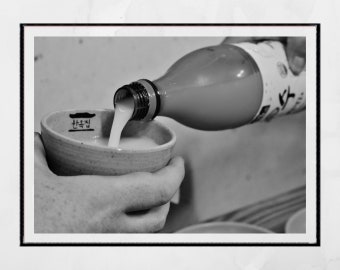 Makgeolli Korean Food Poster