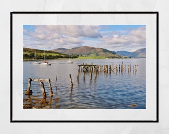 Isle Of Bute Port Bannatyne Coastal Photography Print