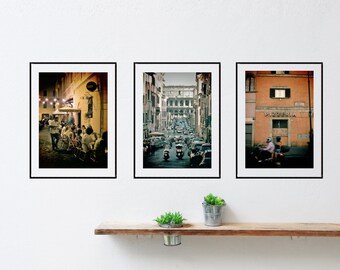 Rome Photography Prints Gallery Wall Set Of Three