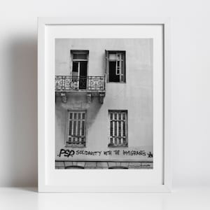 Anarchistisches Plakat Socialist Wall Art Refugees Welcome Art