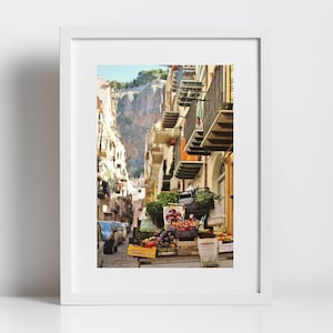 Cefalù Sicily Italy Street Photography Print