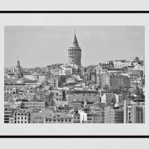 Istanbul Galata Tower Photography Print