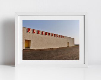 Pleasureland Arbroath Zeitgenössische Fotografie Kunstdruck