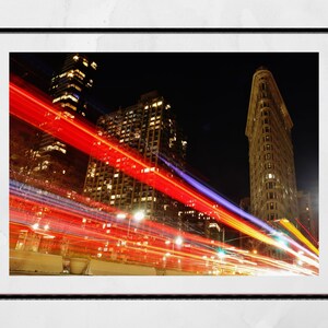 New York Photography Print Flatiron Building Poster