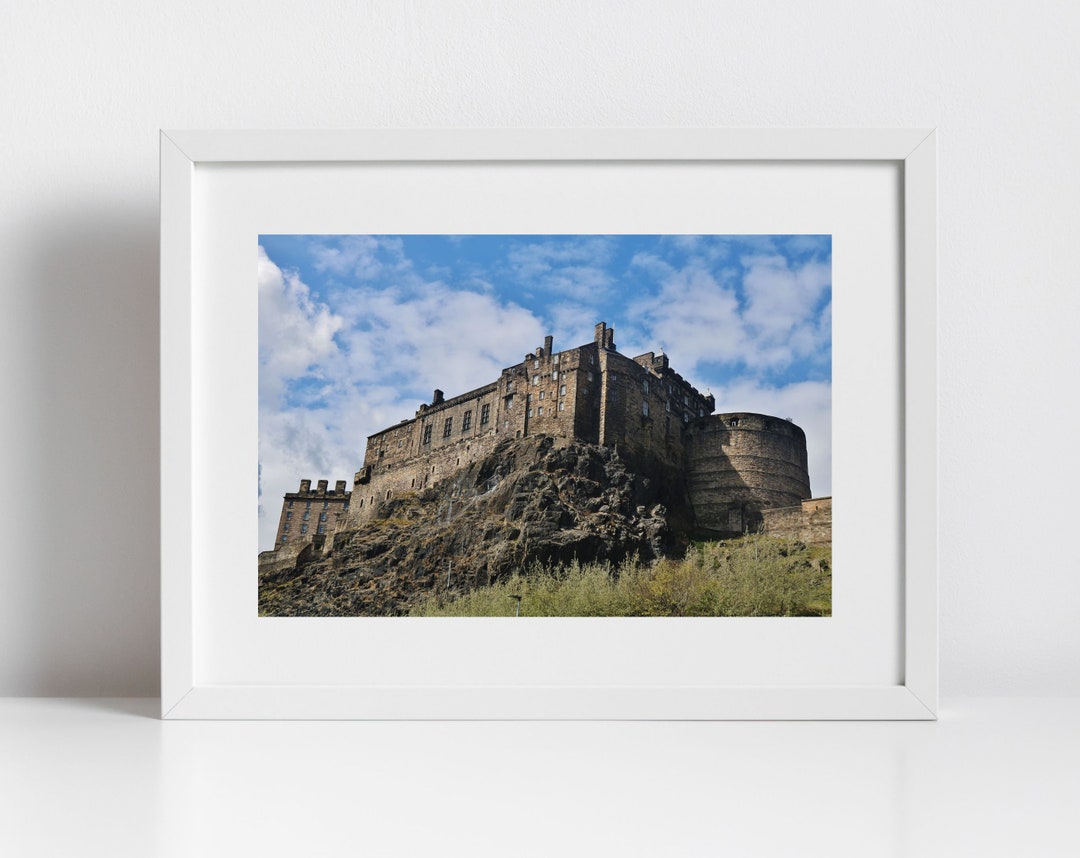 Edinburgh Castle Photography Print - Etsy
