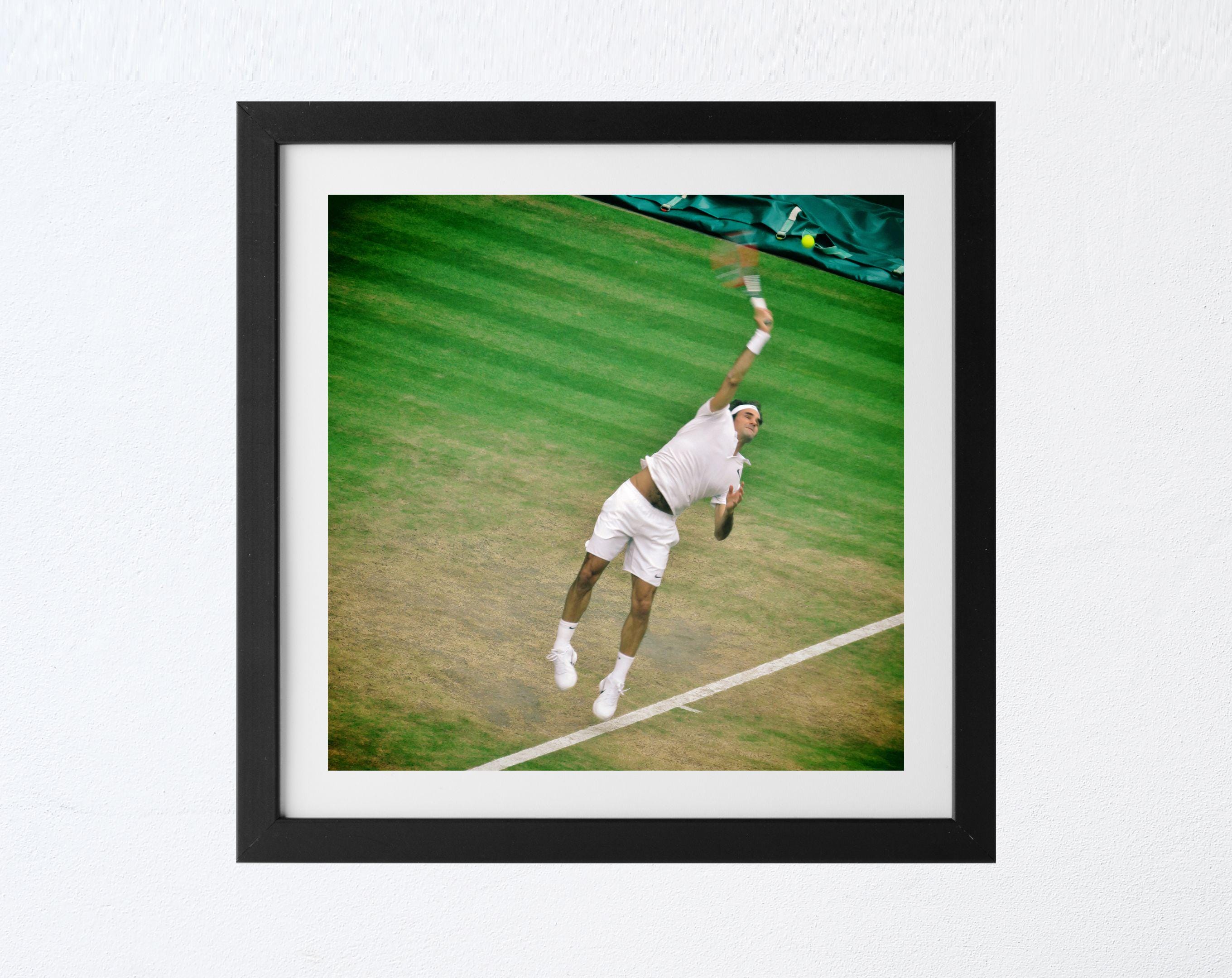 ロジャー・フェデラー ポスター ウィンブルドン テニス 写真プリント