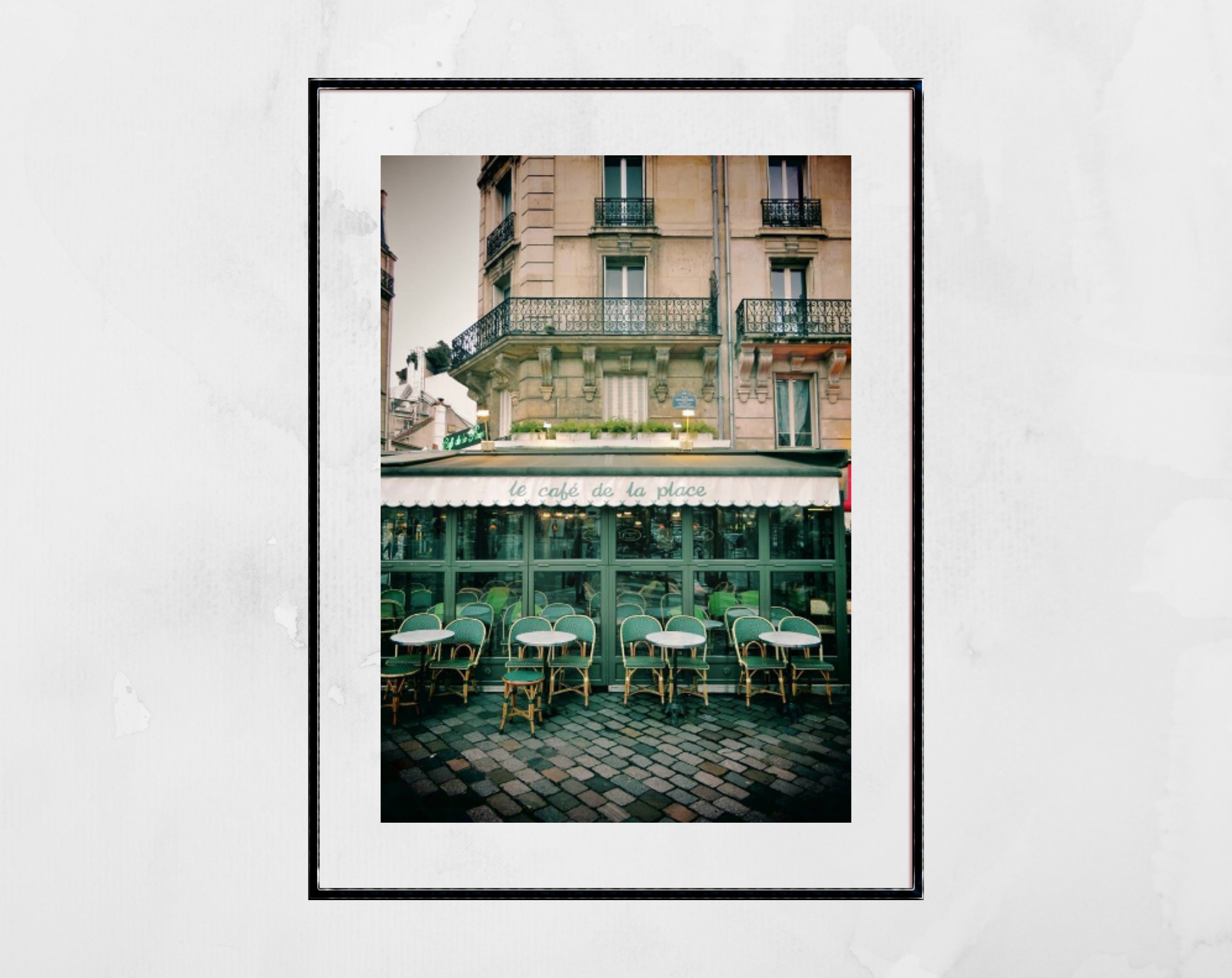 Paris Cafe Wall Art Montparnasse Street Photography Etsy UK