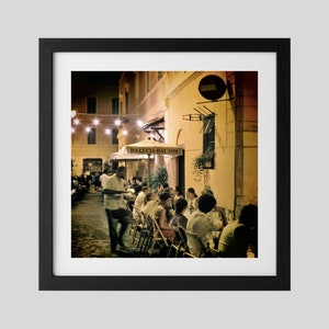 Trastevere Rome Photography Poster