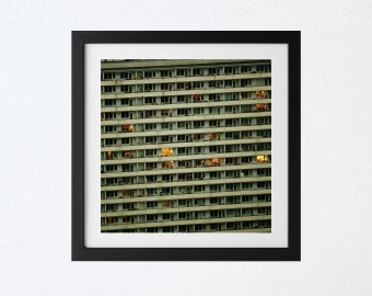 Berlin Urban Fotografie Quadrat Druck
