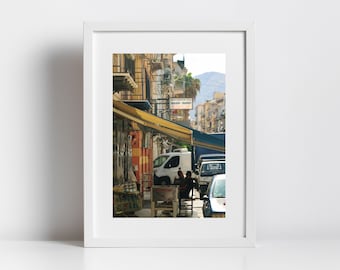 Palermo Sicily Print Street Photography Italy Wall Art