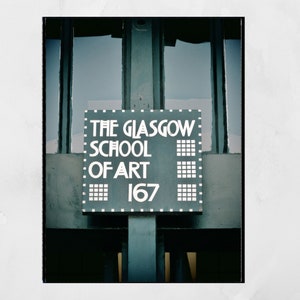 Glasgow School Of Art Charles Rennie Mackintosh Poster Print image 5
