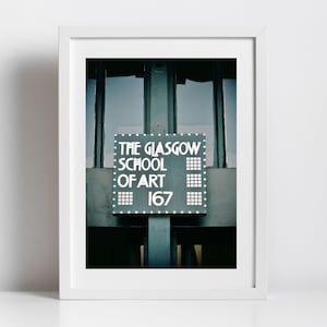 Glasgow School Of Art Charles Rennie Mackintosh Poster Print