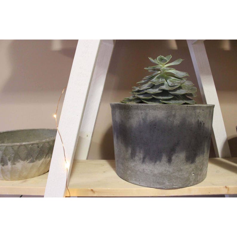 Concrete Chimney Planter