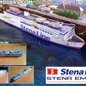 Zestaw konstrukcyjny karty promowej Stena Embla Model