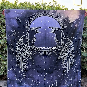 Large Ravens - Witchy Tapestry