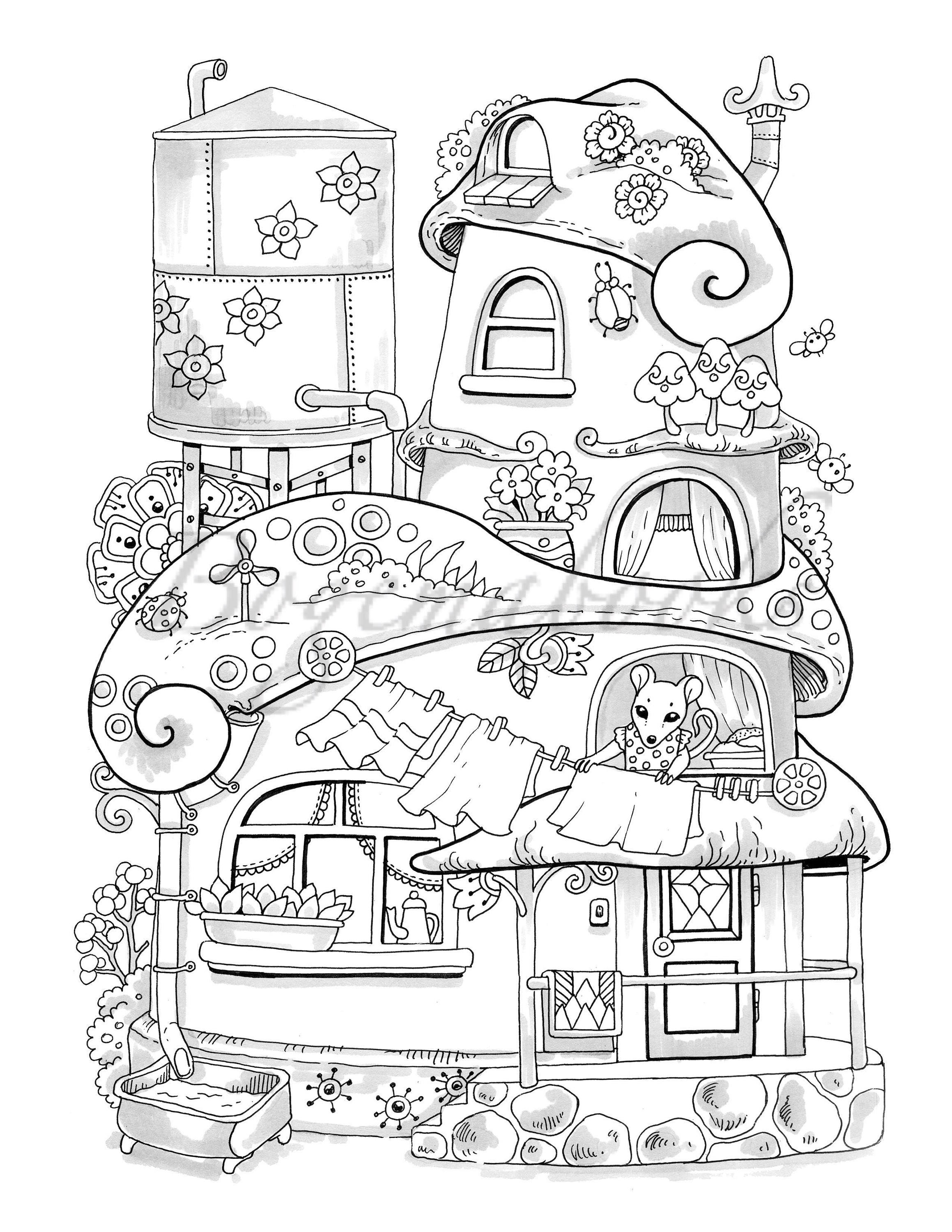 Magical Tiny House Adult Coloring Book For Women: Big Coloring Book for  Adults Teen To Stress Relief , Perfect Gift For Him Her Men Women Mom And  Dad - Literatura obcojęzyczna 