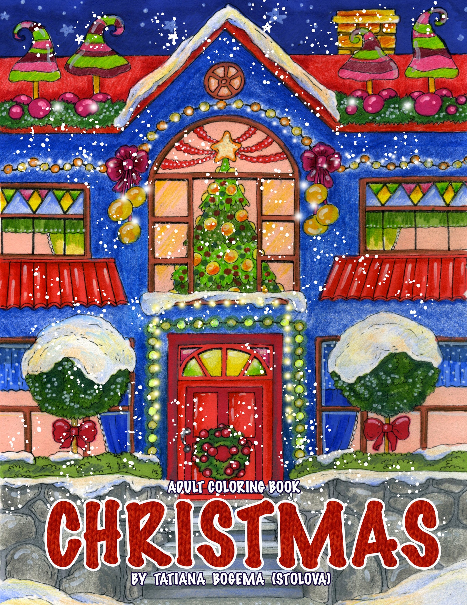 Christmas Coloring book by Tatiana Bogema