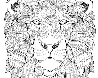 Awesome Animals adult Coloring Pages, Coloring Pages Printable