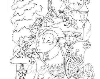 Holiday Slay: A Christmas Classic Adult Coloring Book – Entrepreneurs Color  Too