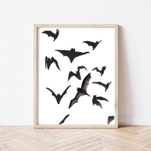 Bats Art Print