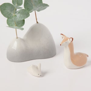 Mini vase, mountain / Ceramic