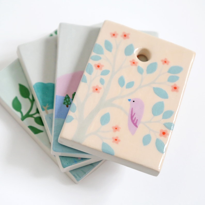 Mini Frame - Flowering Tree - Etsy