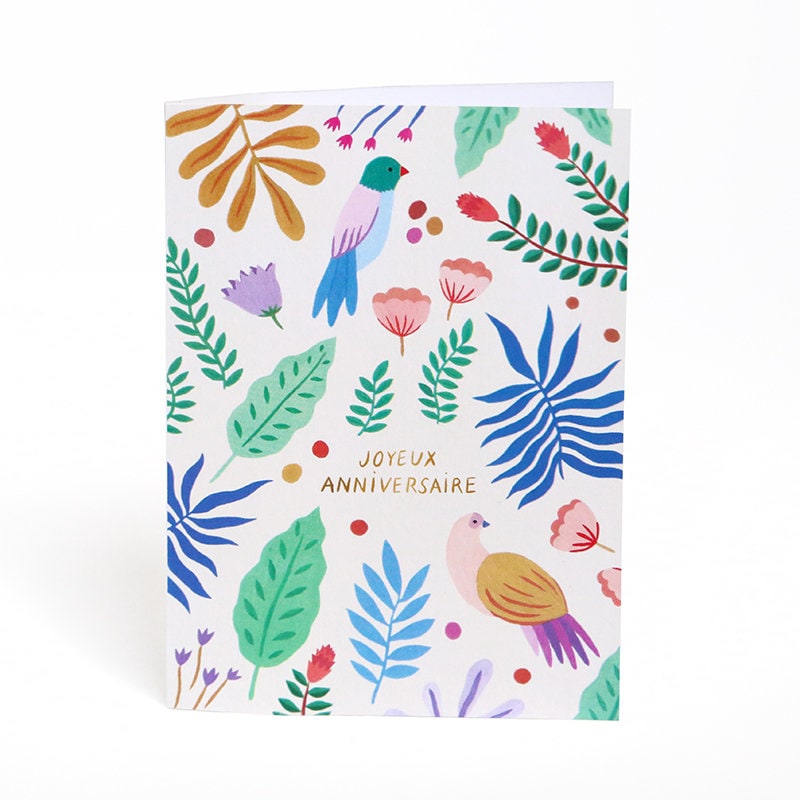 Greeting Card “Joyeux Anniversaire”