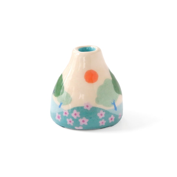 Ceramic Mini Vase - Landscape