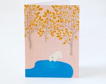 Greeting Card - Bear