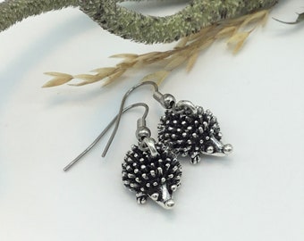 hedgehog earrings,hedgehog gifts