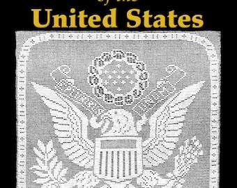 The Great Seal of the United States Filet Crochet Pattern