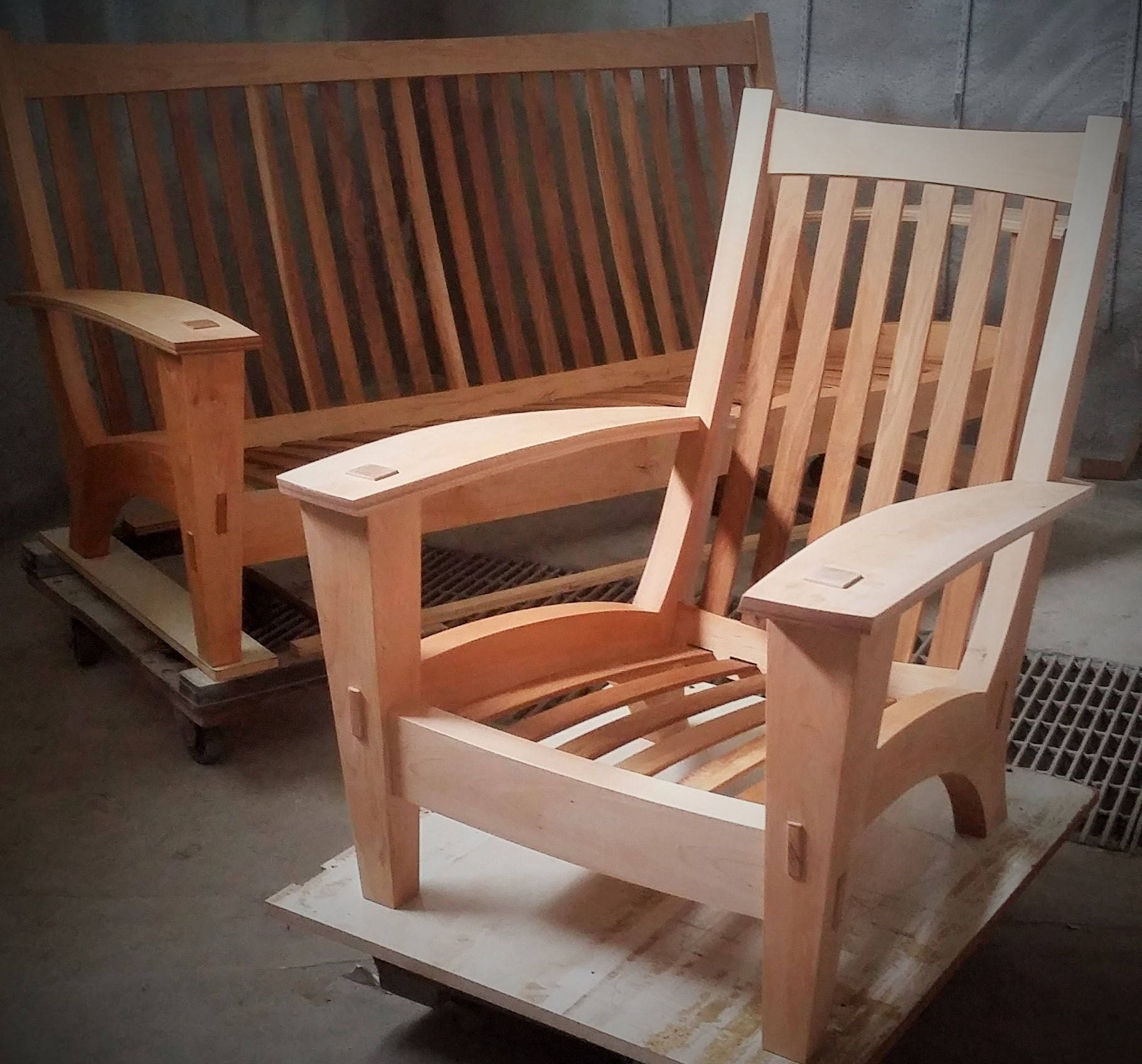 Stickley leopold chair for sale clearance