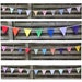 FABRIC BUNTING BANNER Clearance, 10ft/20ft/40ft/120ft.Bright garland to decorate any size space. 