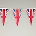 Union Jack Bunting Double Sided British Queens platinum Jubilee street party wedding banner