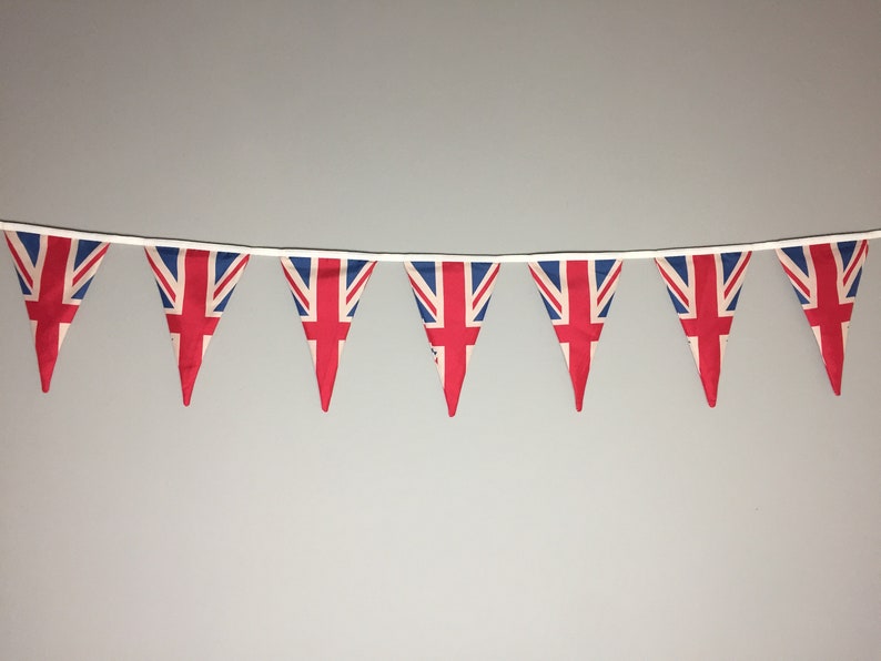 Union Jack Bunting Double Sided British Queens Jubilee 