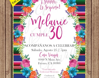 Spanish Birthday Invitation Wording 6