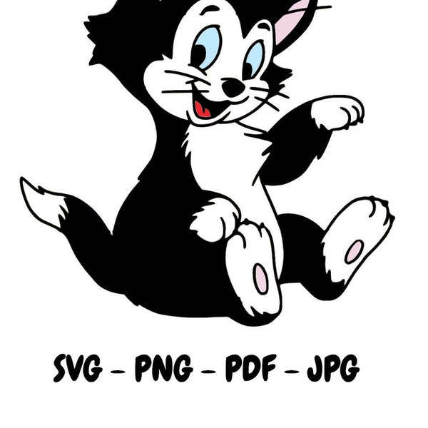 Little cat kitten cut file SVG PNG PDF