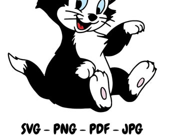 Little cat kitten cut file SVG PNG PDF