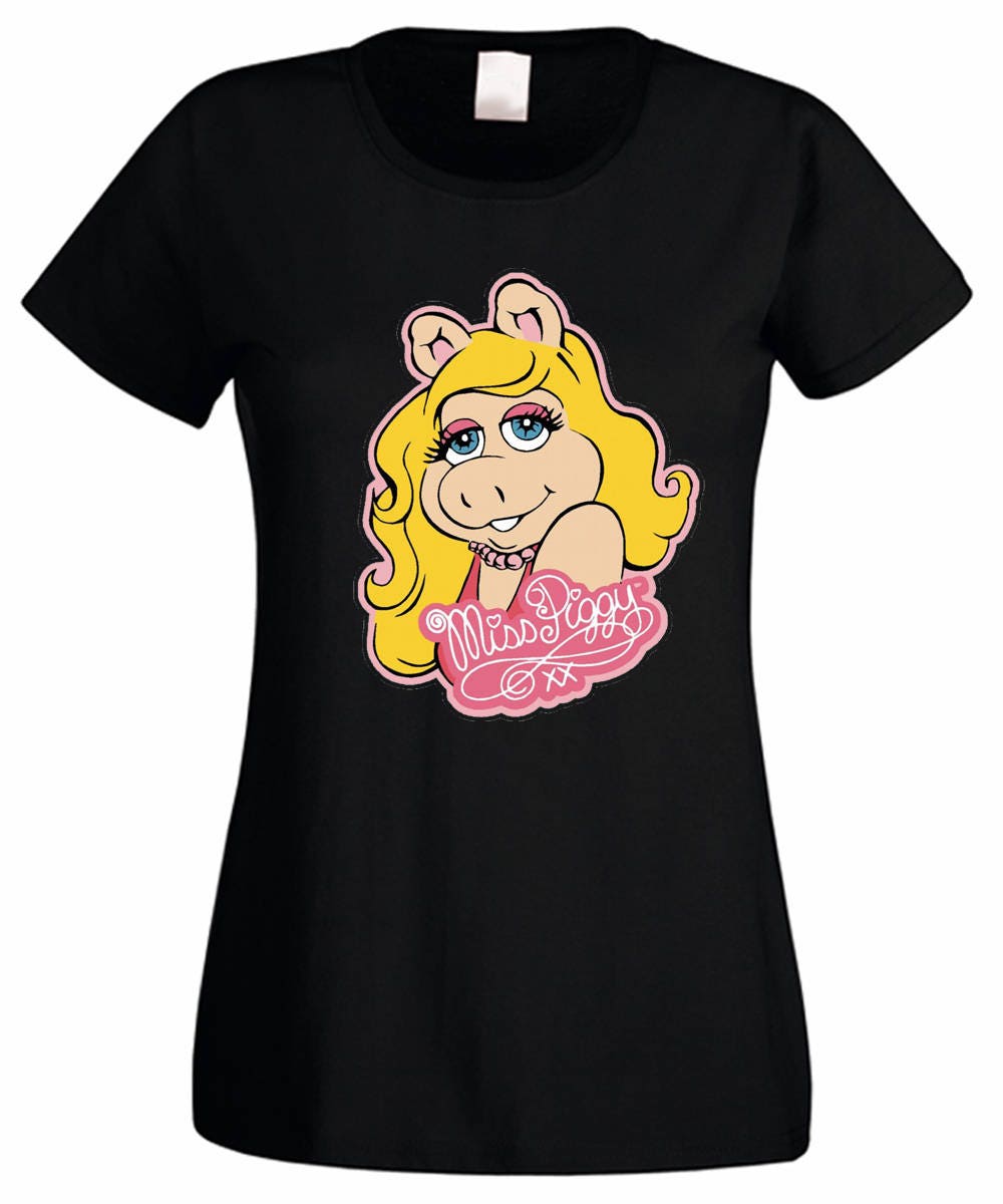 T-shirt for Lady Women MISS PIGGY Muppets T-shirt Cartoon - Etsy T-shirt for Lady Women MISS PIGGY Muppets T-shirt Cartoon - Etsy